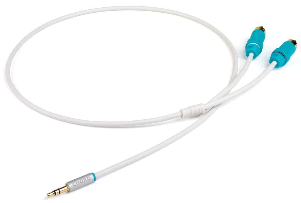 Chord Company C-Jack 3,5mm mini jack > RCA analoge interlink / AUX-kabel koper vanaf 0,75 meter