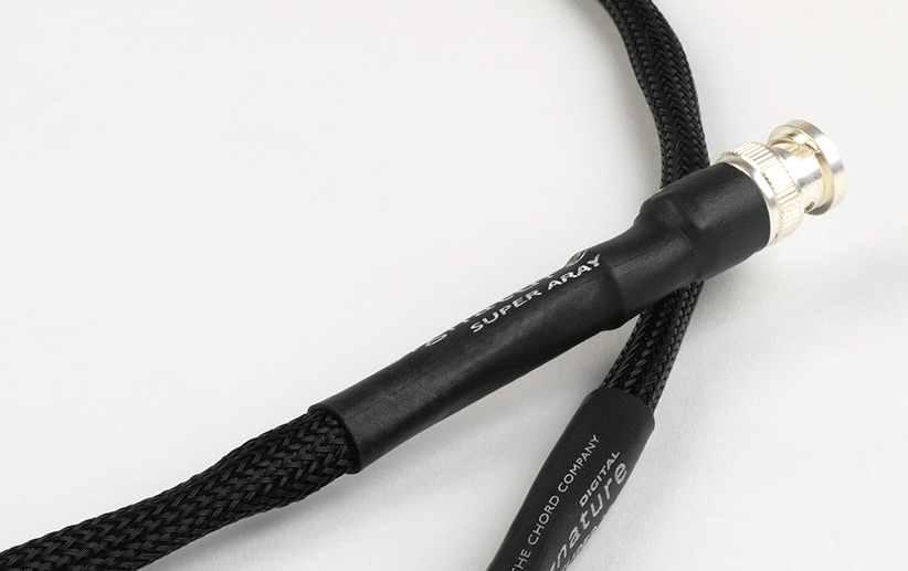Chord Company Signature high end BNC digitale interconnect S/PDIF - 75 Ohm single vanaf 1,0 meter