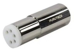 Furutech FP-DIN Rhodium - DIN-TAG-SME-connector tot Ø10mm per stuk