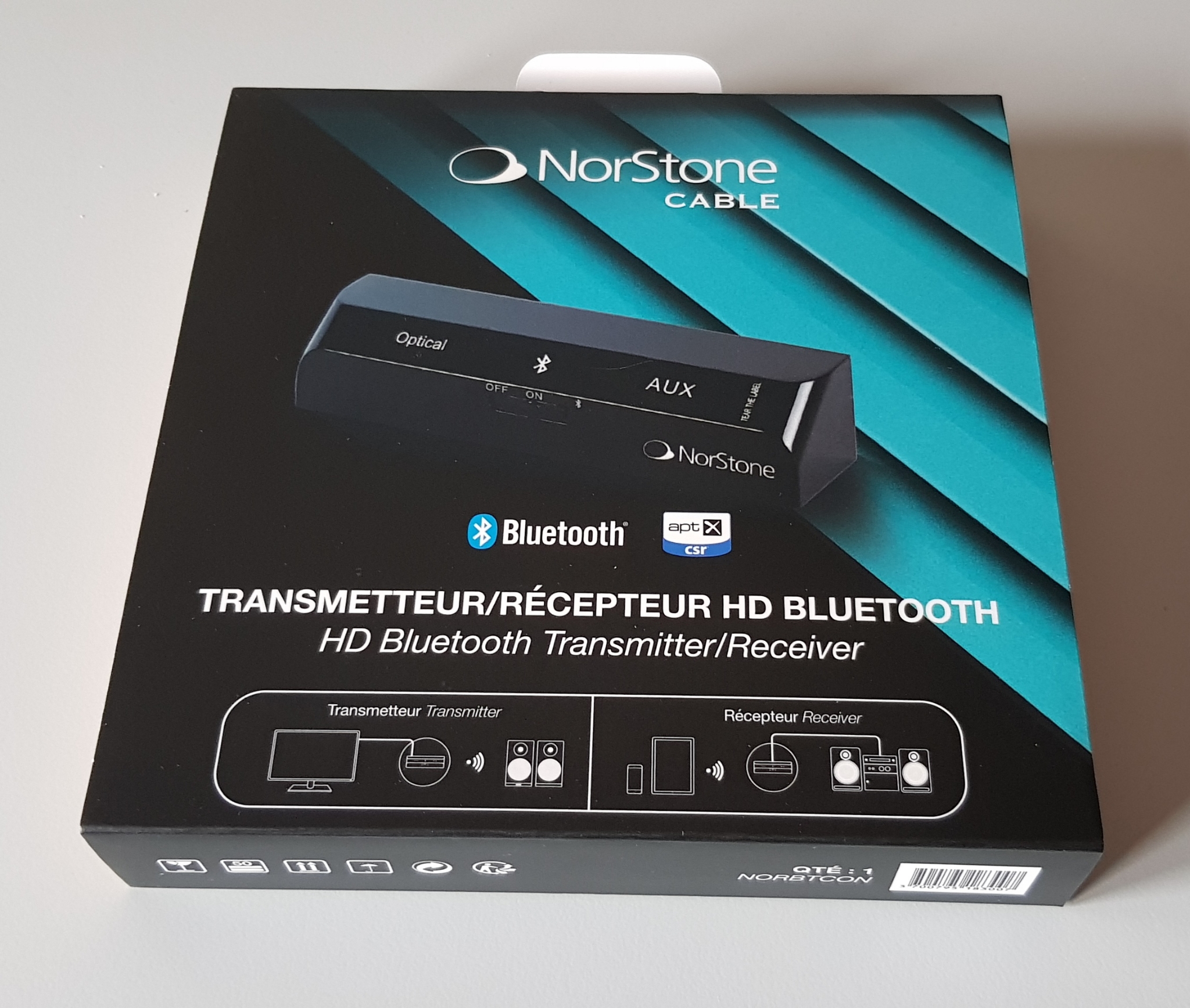 NorStone BT Connector - streamer HIFI APTX Bluetooth HD transmitter & receiver - Afbeelding 7