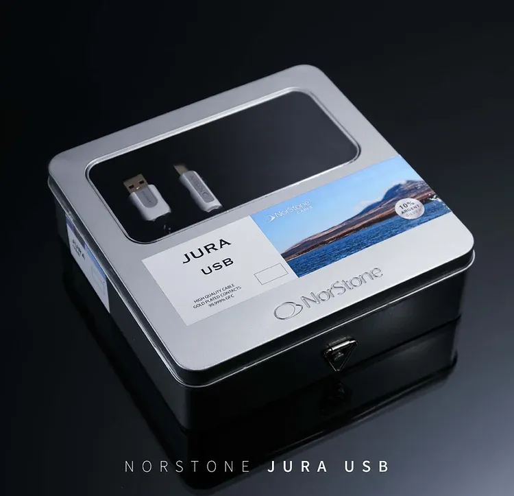 NorStone Jura USB A-B gold-plated connectors OFC copper 99.999% + 10% silver plated vanaf 0,75 meter - Afbeelding 6