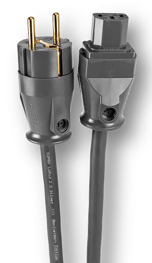 Supra LoRad 2.5 SPC afgeschermde voedingskabel 3 x 2,5 mm2 AWG 13 verzilverd koper als IEC C13-10A of C19-16A vanaf 1,0 meter - Afbeelding 22