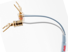 Supra CombiCon M6 Spades + body gold-plated tot 6 mm² schroefmontage per set 4 stuks - Afbeelding 9