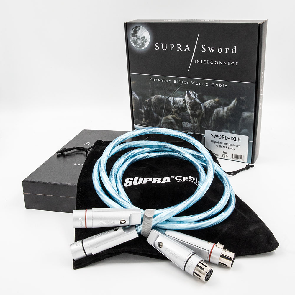 Supra Sword I Excalibur XLR high end interlink met Rhodium-plated connectoren stereoset 2 stuks vanaf 0,8 meter - Afbeelding 7