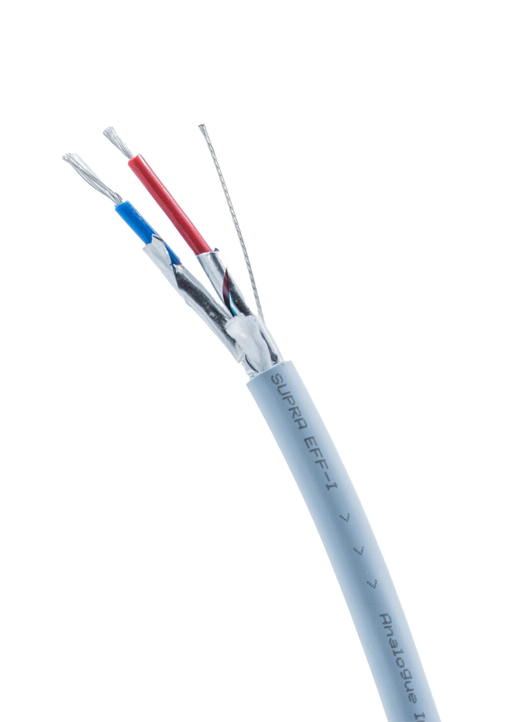 Supra EFF-ISL Audio RCA interlink verzilverde geleiders 1x3x0.46mm2 AWG 21 met hoogwaardige PPSL locking vergulde 24K connectoren stereoset 2 stuks vanaf 1,0 meter - Afbeelding 4