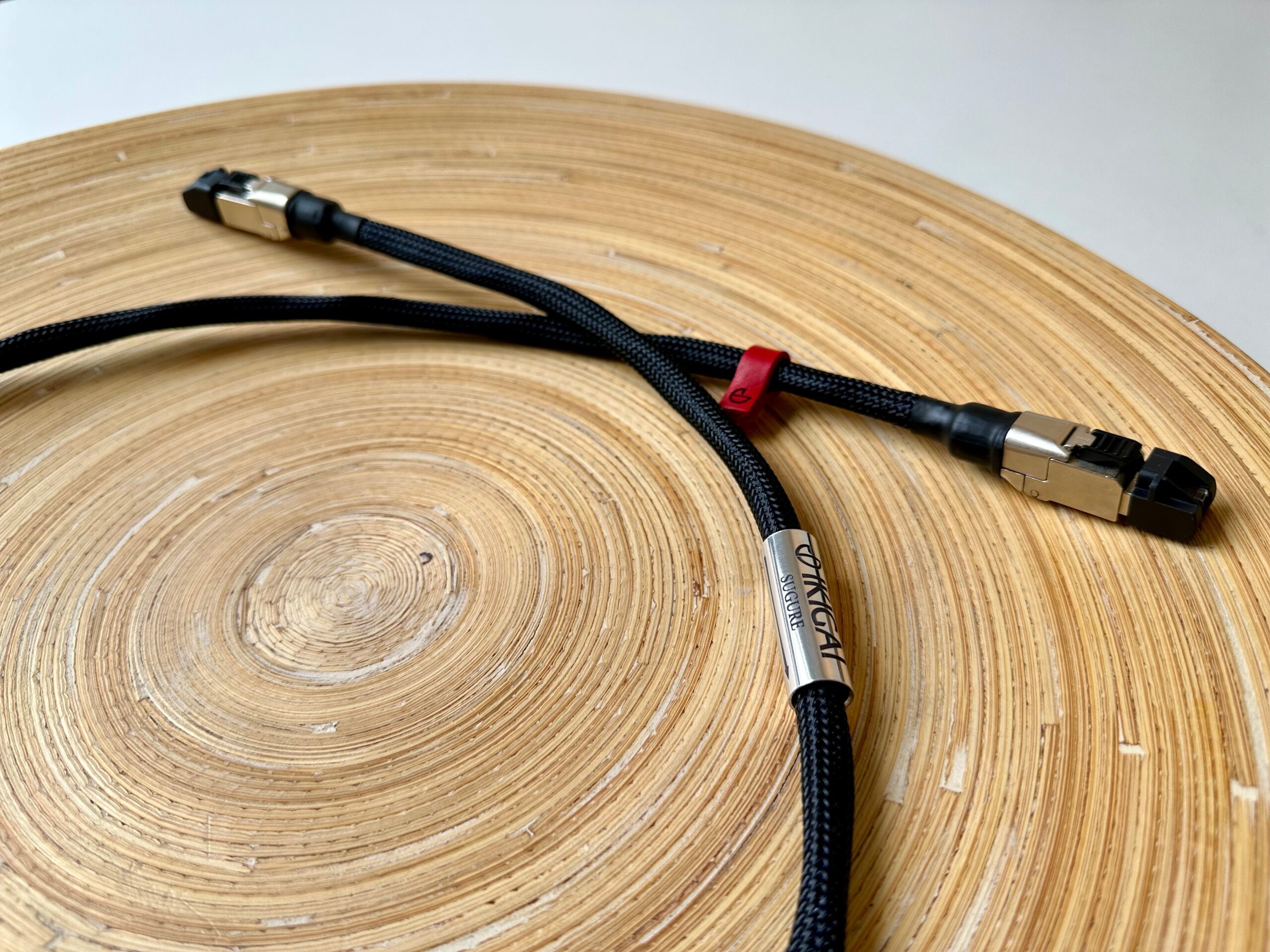 IKIGAI Audio SUGURE 100Mbit ethernetkabel met 2 puur zilveren 5N monokristal 4 verschillende EMI/RFI afschermingen vanaf 1,0 meter - Afbeelding 4