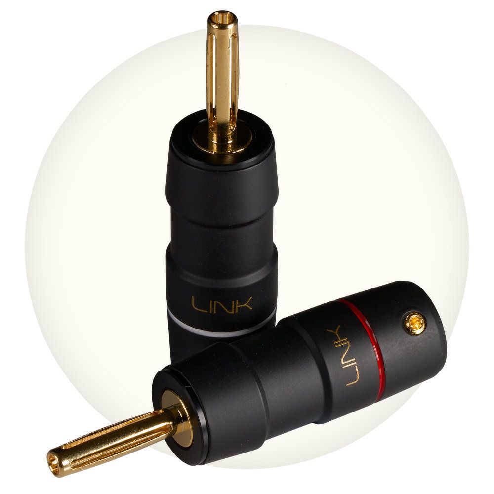 ETI Research Link Serie Banaanplug verguld koper tot Ø11,6 mm per stuk