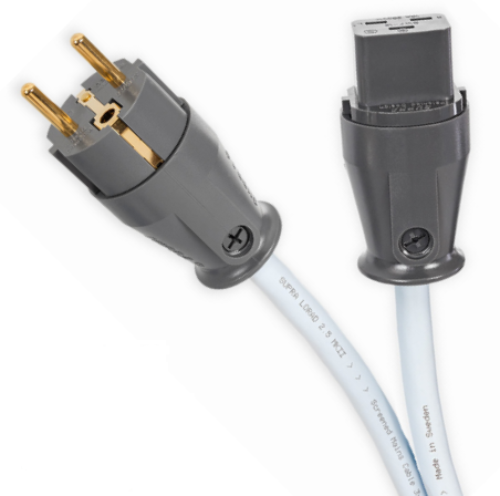 Supra LoRad 2.5 CS afgeschermde voedingskabel 3 x 2,5 mm2 AWG 13 Tin-plated OFC koper als IEC C13-10A of C19-16A vanaf 1,0 meter - Afbeelding 19