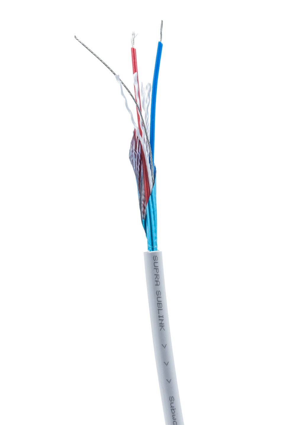 Supra Sublink subwooferkabel 1RCA naar 1RCA blauw 1x3x0.24mm2 / AWG 23 met vergulde connectoren vanaf 2,0 meter - Afbeelding 5