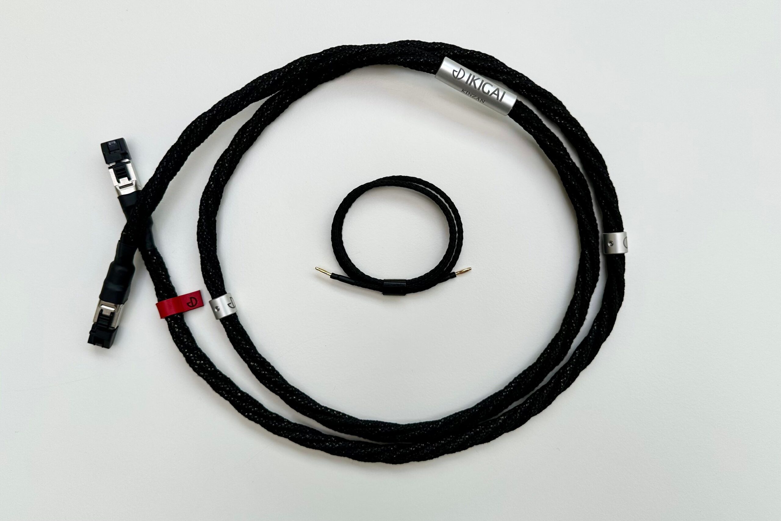 IKIGAI Audio KINZAN 100Mbit ethernetkabel met 8 puur zilveren 5N monokristal geleiders 5 verschillende EMI/RFI afschermingen en aardingssysteem vanaf 1,0 meter - Afbeelding 5