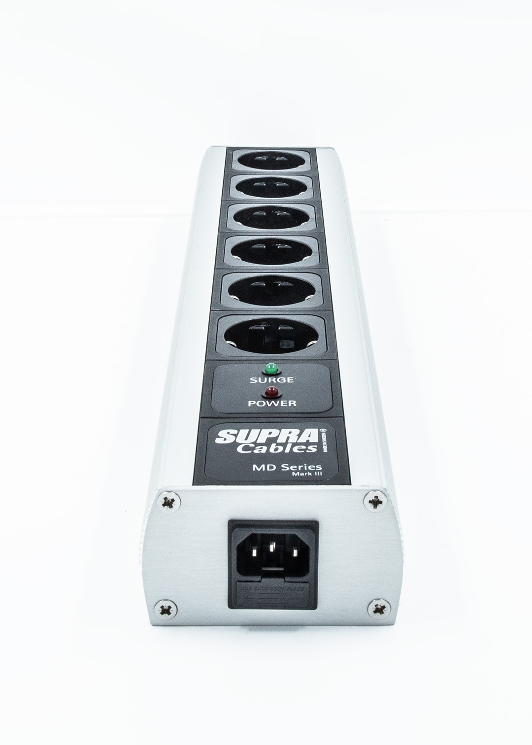 Supra MD 06 EU / SP afgeschermd stekkerblok met Non-Intrusive Filtering (NIF) 6 x schuko met C13 - 10A aansluiting incl. 3-voudige overspanningsbeveiliging - Afbeelding 5