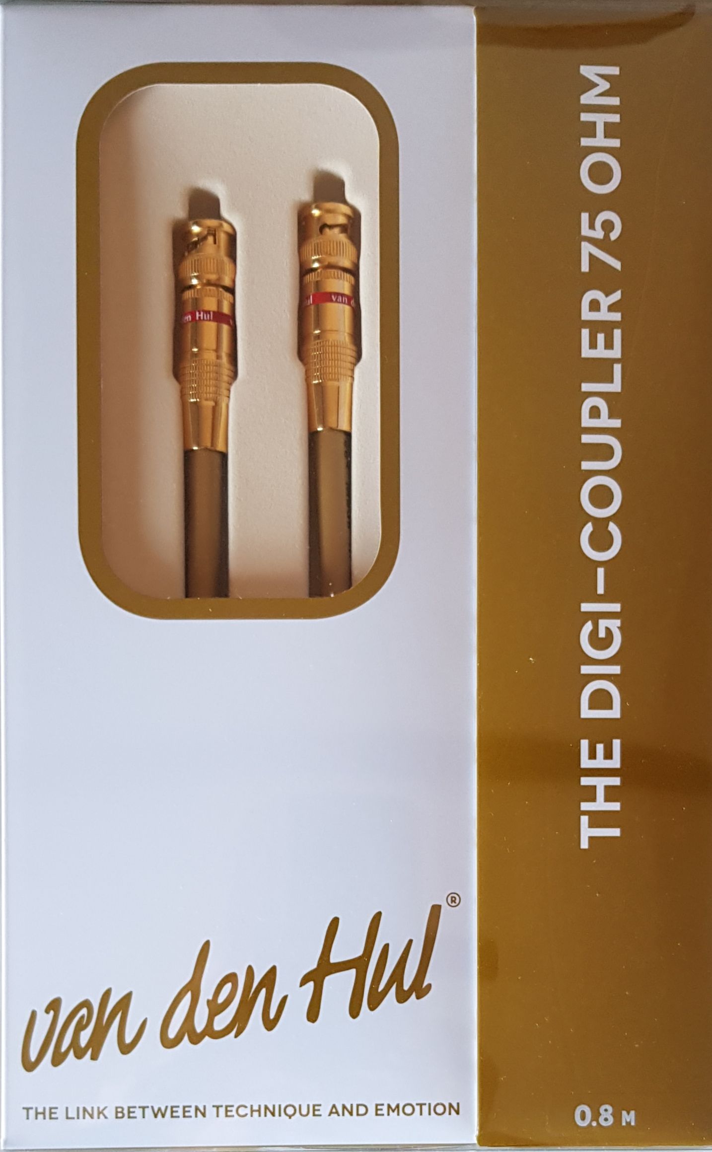 Van den Hul The MC Digi-coupler 75 Ohm digitale BNC coaxiale interconnect single vanaf 0,8 meter - Afbeelding 6