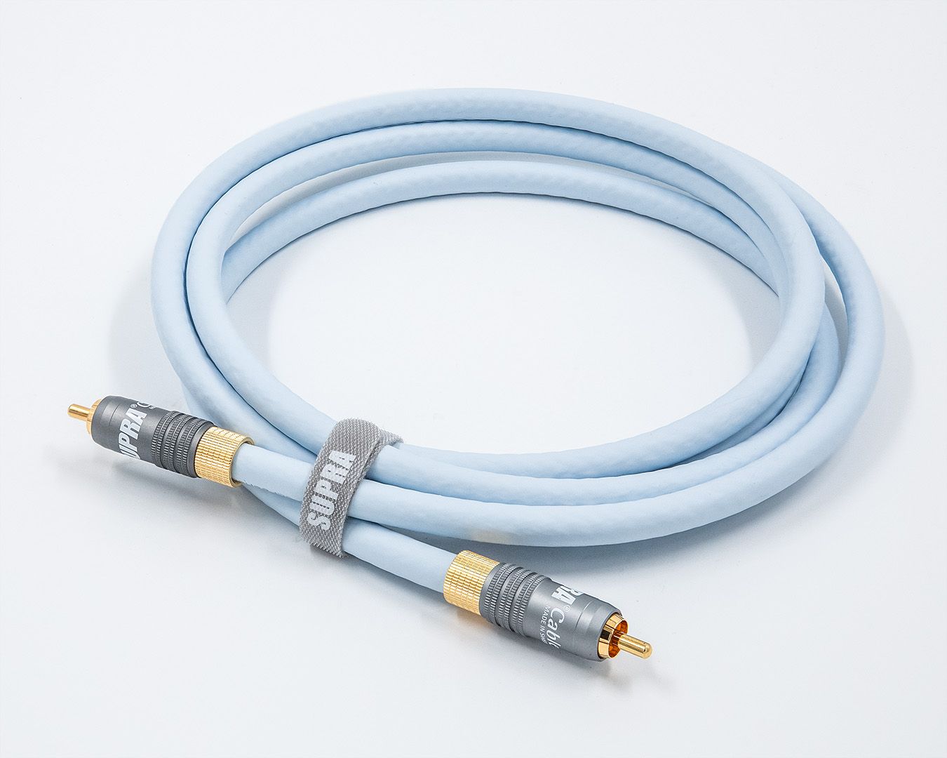 Supra Trico S/PDIF - 75 Ohm digitale 1RCA naar 1RCA coaxiale interconnect verzilverd OFC koperen geleiders single vanaf 1,0 meter - Afbeelding 2