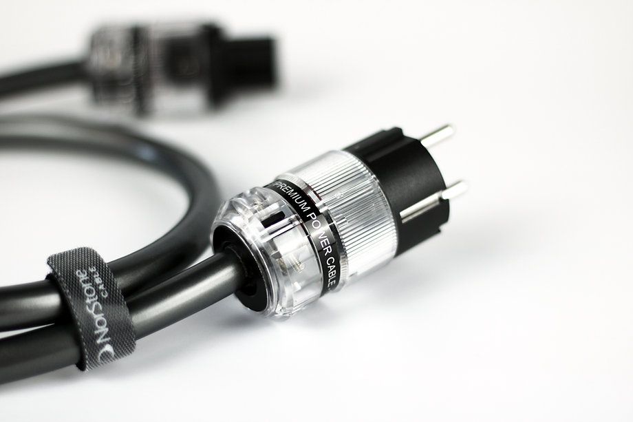 NorStone Skye Power 1 Voedingskabel Rhodium-plated connectoren OFC-4N IEC C15-10A vanaf 1,0 meter - Afbeelding 5