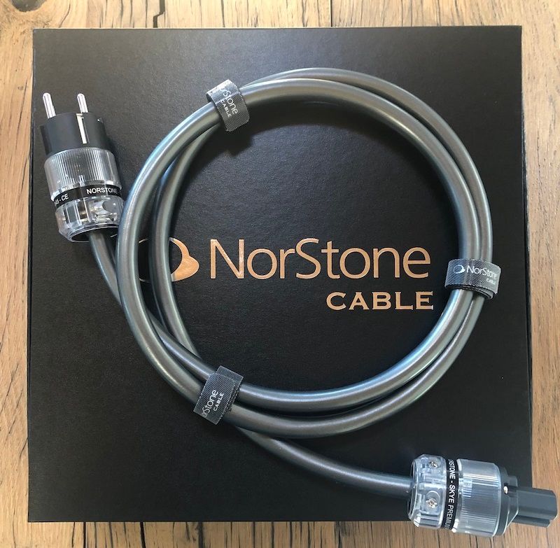 NorStone Skye Power 1 Voedingskabel Rhodium-plated connectoren OFC-4N IEC C15-10A vanaf 1,0 meter - Afbeelding 9