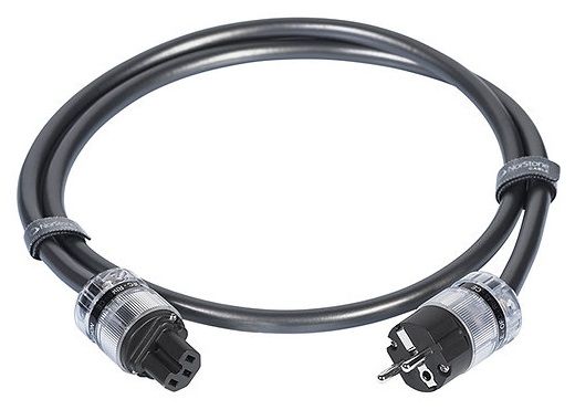 NorStone Skye Power 1 Voedingskabel Rhodium-plated connectoren OFC-4N  IEC C15-10A vanaf 1,0 meter