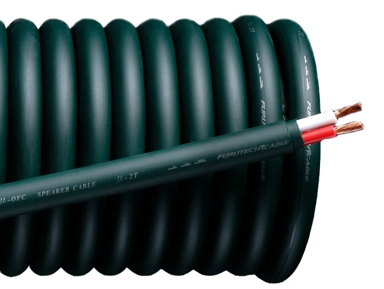 FURUTECH µ-2T Single-Wire luidsprekerkabel OFC koper 3,05mm² AWG 12 onafgewerkt per meter