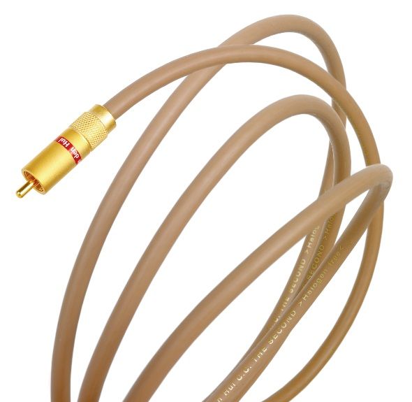 Van den Hul The Second RCA digitale interlink S/PDIF - 75 Ohm single vanaf 0,8 meter