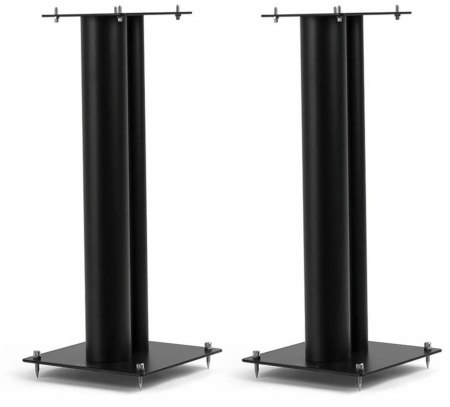 NorStone luidsprekerstand Stylum 1 zwart zijdeglans hoogte 48,5 cm. per set 2 stuks