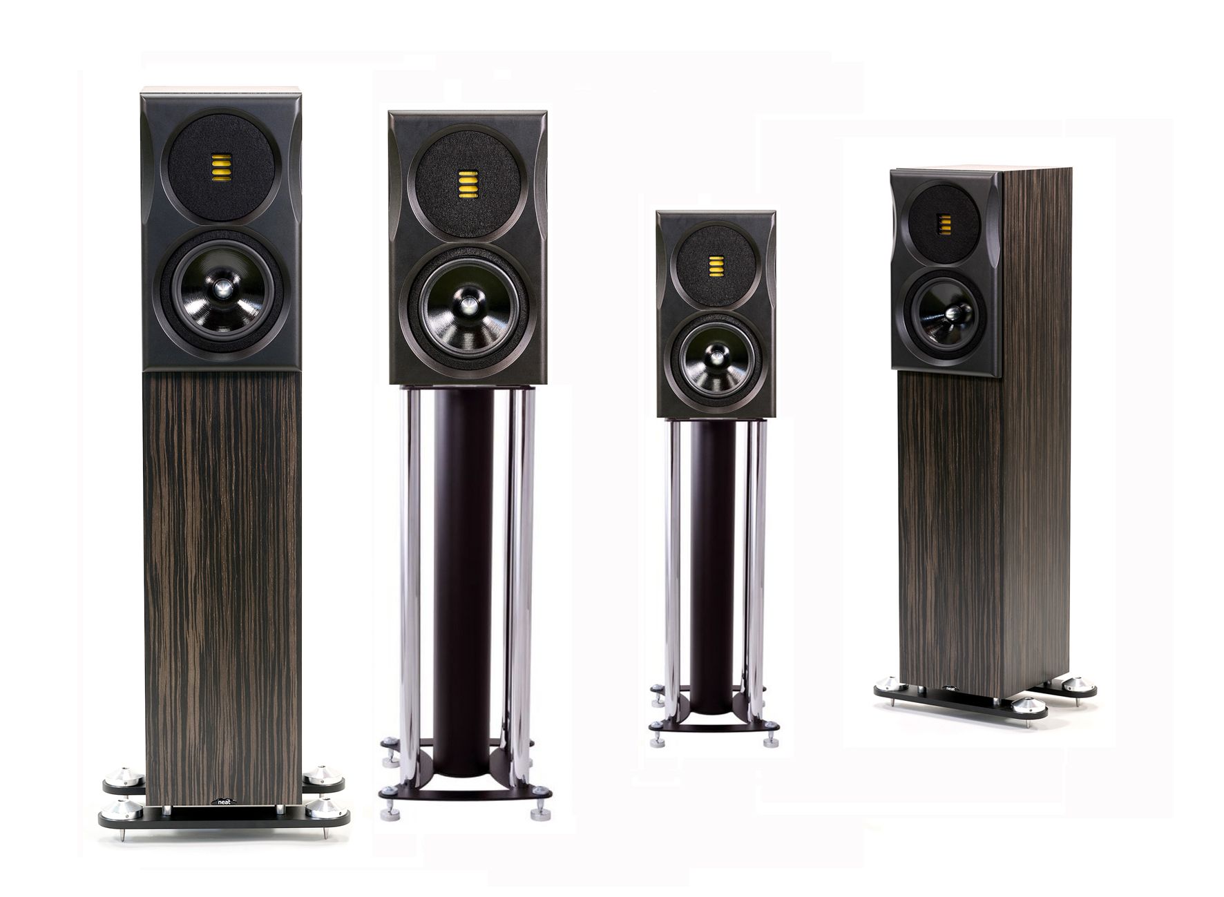 NEAT Acoustics Momentum J-S monitor-luidspreker 2-weg systeem 200 watt per set 2 stuks - Afbeelding 9