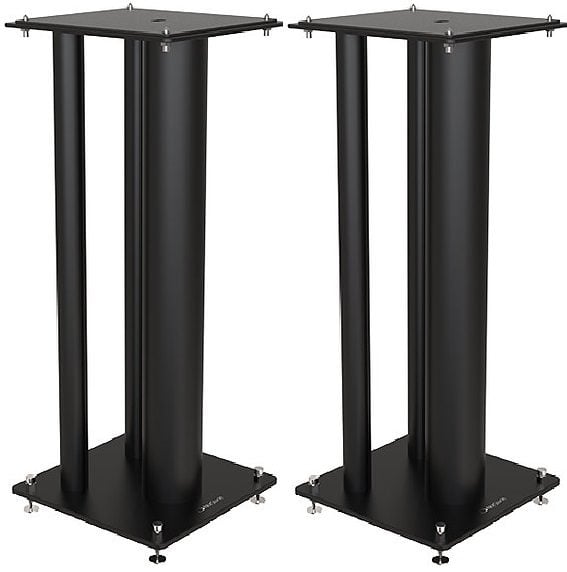 NorStone luidsprekerstand Stylum MAX zwart zijdeglans hoogte 60 cm. per set 2 stuks