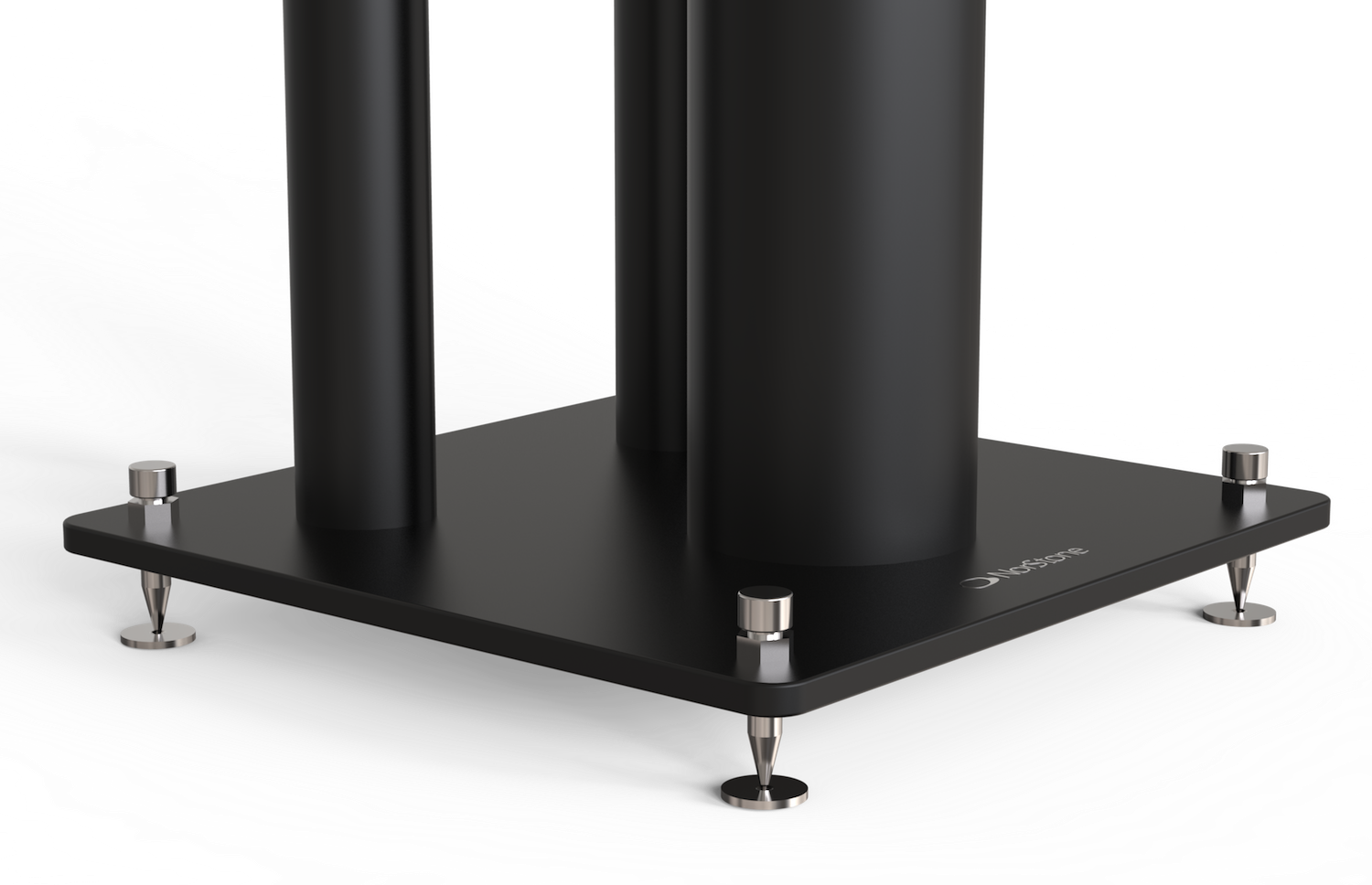 NorStone luidsprekerstand Stylum MAX zwart zijdeglans hoogte 60 cm. per set 2 stuks - Afbeelding 5