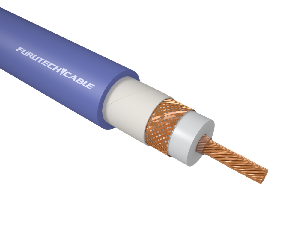 Furutech FC-Alpha12 coaxiale digitale interlink-kabel 75Ω OCC koper monocristal per meter