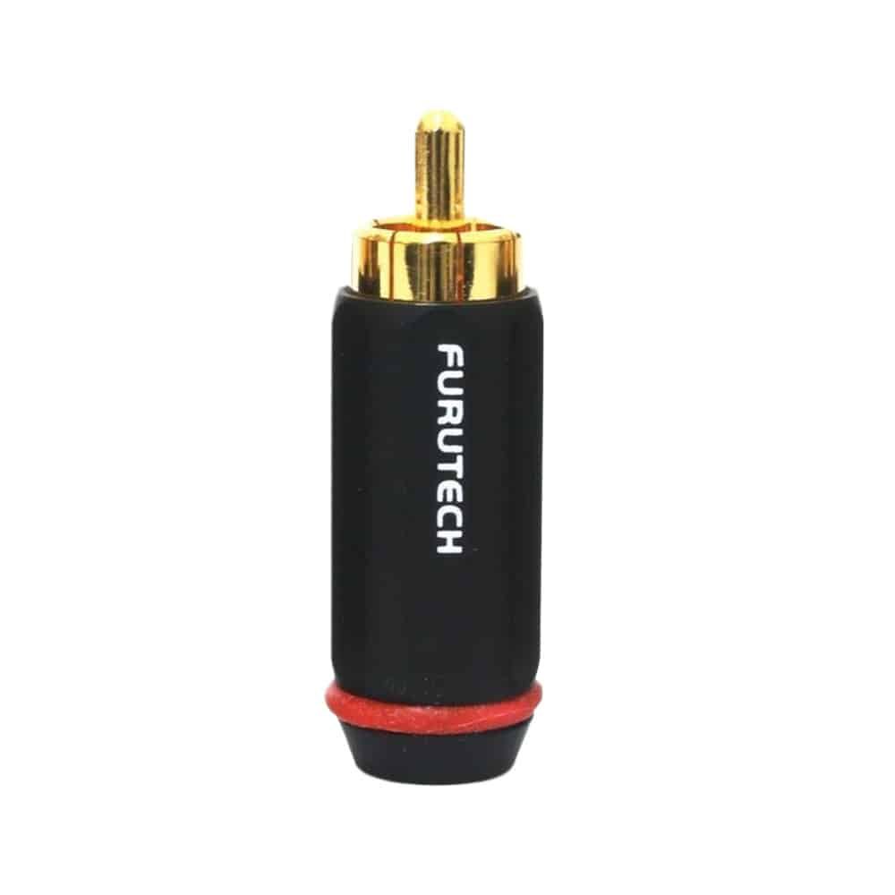 FURUTECH FP-126 (G) Gold-plated OCC RCA connector tot Ø7,3mm per set 4 stuks