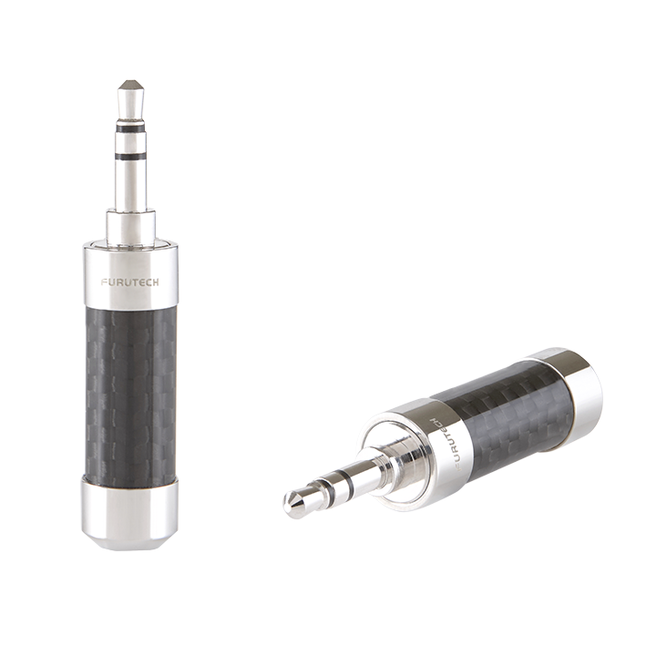 Furutech CF-735SM-N1 Rhodium 3,5mm hoofdtelefoon-connector per stuk