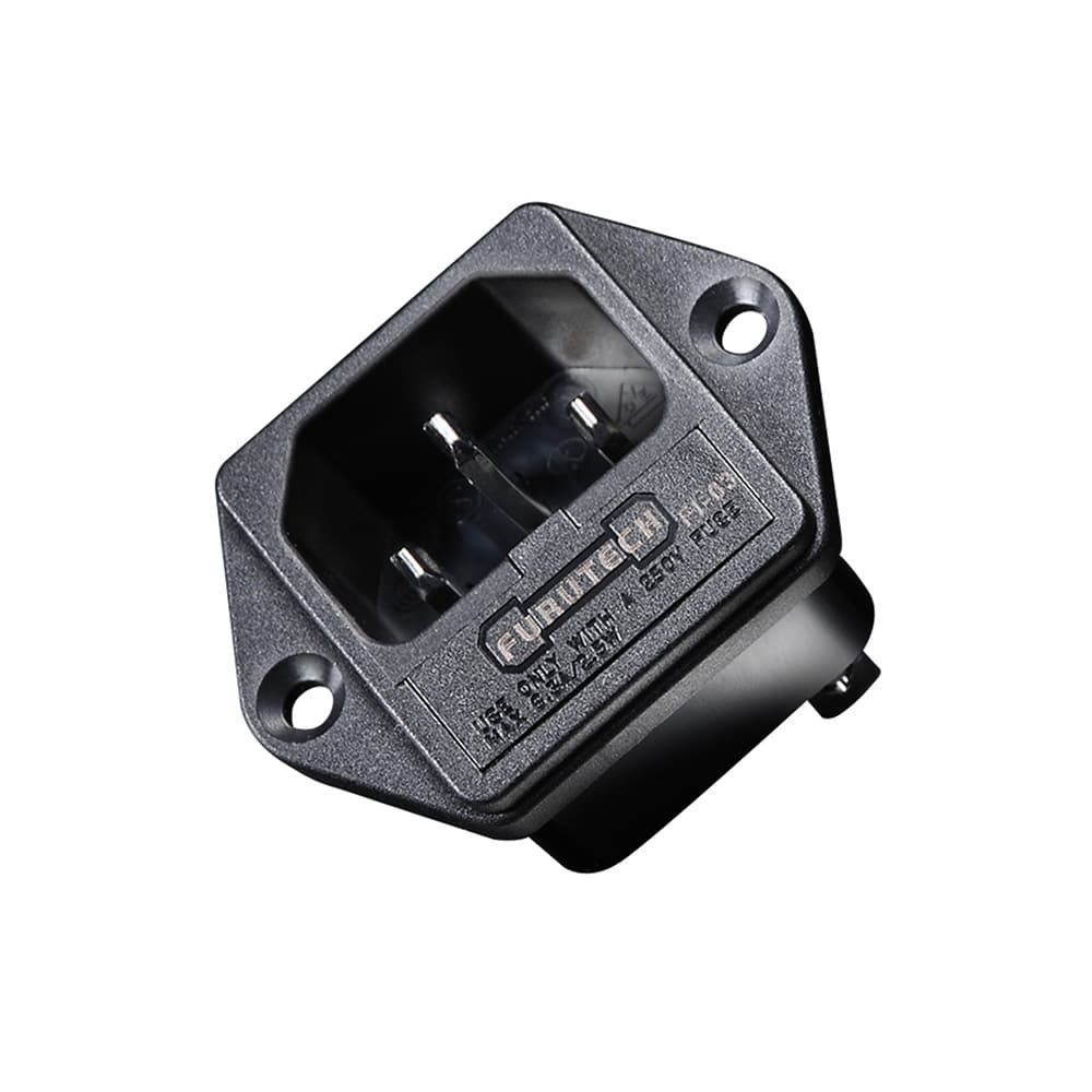 Furutech FI-03 Rhodium Chassisdeel IEC 14 Male per stuk