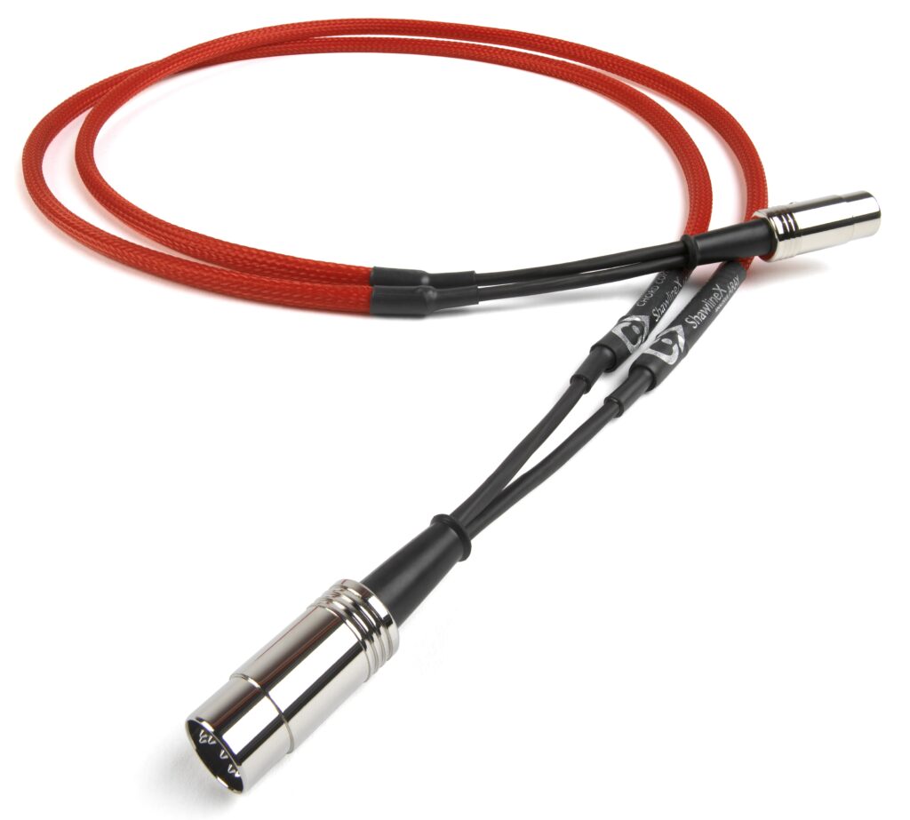 Chord Company Shawline X Aray Analogue 5-pins DIN voor NAIM Audio en QUAD met verzilverde OFC-geleiders vanaf 0,5 meter