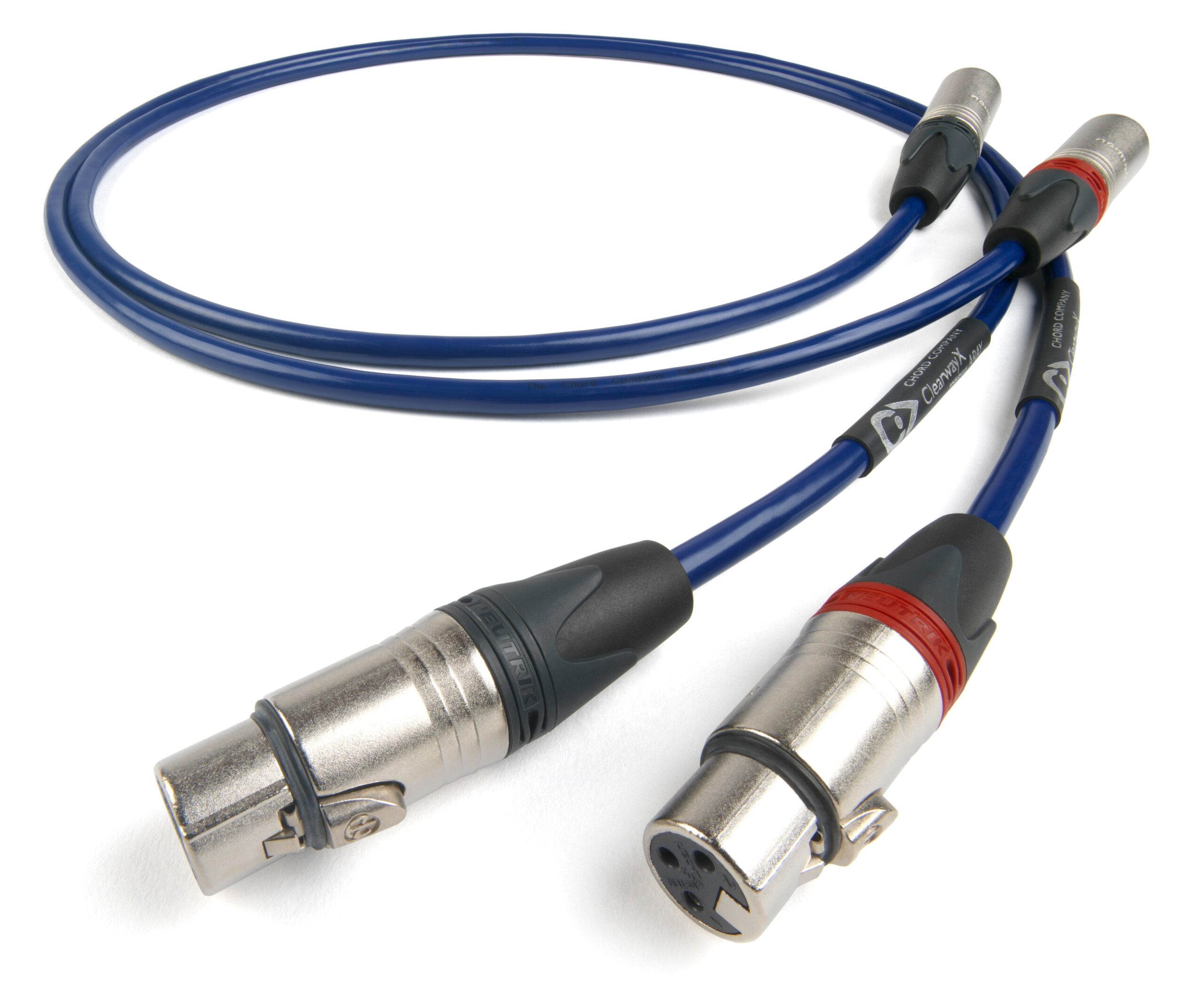 Chord Company Clearway X Aray Analogue XLR Interlink koper stereoset 2 stuks vanaf 0,5 meter - Afbeelding 2
