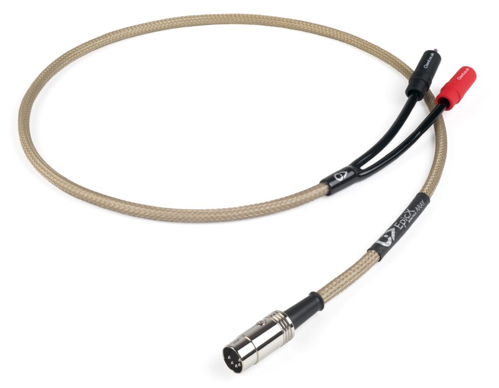 Chord Company Epic X Aray Analogue 5-pins DIN voor NAIM Audio en QUAD met verzilverde OFC-geleiders vanaf 0,5 meter