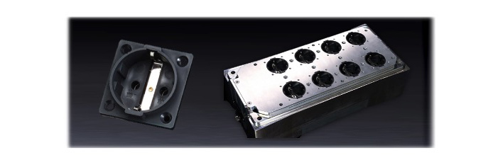 Furutech Top-Line NCF Power Vault-E Power Distributor 8 x schuko outlet connectoren top high end stekkerblok (exclusief kabels) - Afbeelding 5