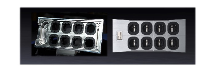 Furutech Top-Line NCF Power Vault-E Power Distributor 8 x schuko outlet connectoren top high end stekkerblok (exclusief kabels) - Afbeelding 7